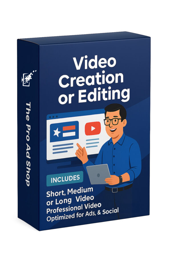 Video Creation or Editing - Box