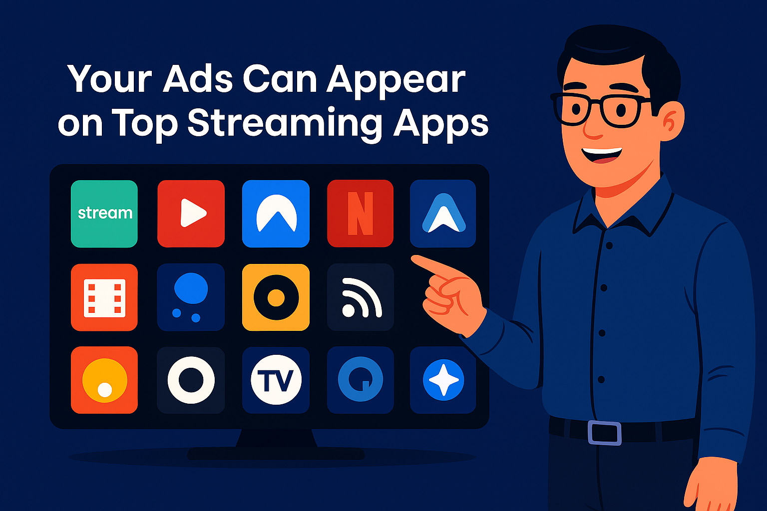Your Ads Can Appear on Top Streaming Apps